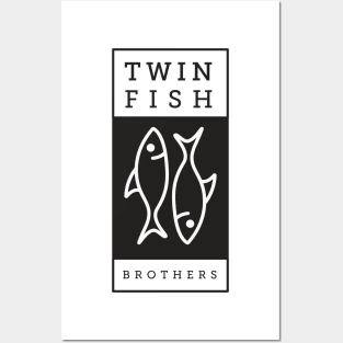 Twin Fish Brother Posters and Art